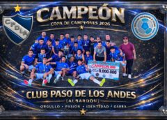 ¡Paso de los Andes campeón!