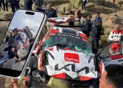 Luego del accidente la organización estableció las posiciones finales