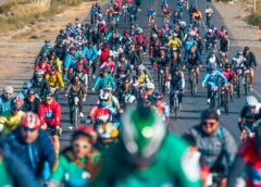 Más de 300 personas participaron de la Bicleteada Regional de la Fe