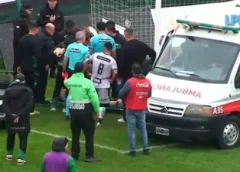 San Martín ganaba y la gente empañó la jornada
