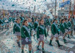 Más de 25.000 personas vibraron en Chimbas con una histórica Promesa de Lealtad a la Bandera