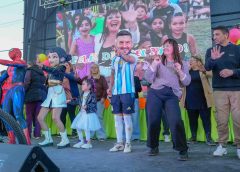 Más de 7.000 niños disfrutaron un gran festejo de fin de semana en Chimbas