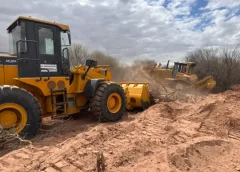 Hidráulica avanza con el encauzamiento del río Bermejo