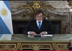 Javier Milei anunció sanciones para empresas que operen en Malvinas y la construcción de una base en Tierra del Fuego