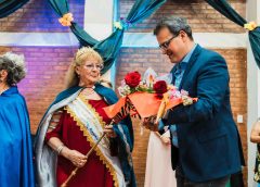 Susana Castro fue coronada como nueva Reina Departamental del Adulto Mayor de Rawson 2026