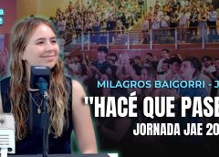 Jornada JAE 2026: nuevos desafíos y hasta 2.000 asistentes | Milagros Baigorri