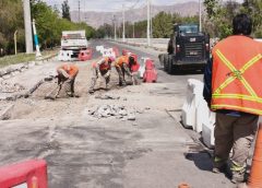Avenida Costanera: Vialidad Provincial reemplaza las losas de hormigón deterioradas