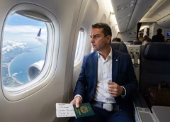 Flávio Bolsonaro le pidió asilo político a Donald Trump y ya está en vuelo a Estados Unidos