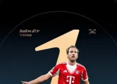 Harry Kane ganador del balón de Oro