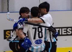 La Selección Sub 19 de hockey sobre patines debutó con victoria